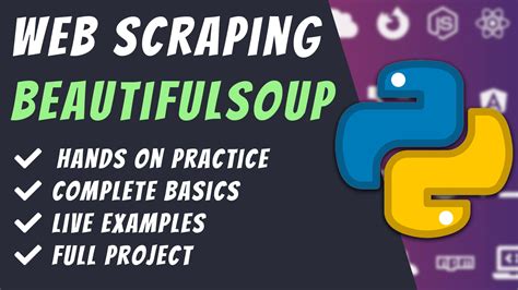 Python ile Web Scraping Uygulamaları