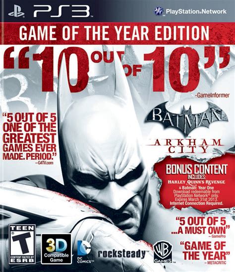 Batman: Arkham City - Game of the Year Edition